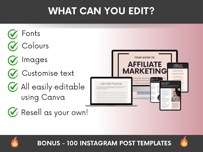 Your Guide to Affiliate Marketing Ebook with PLR & MRR, Affiliate Marketing MRR Guide, Done-For-You Digital Marketing Guide image 6