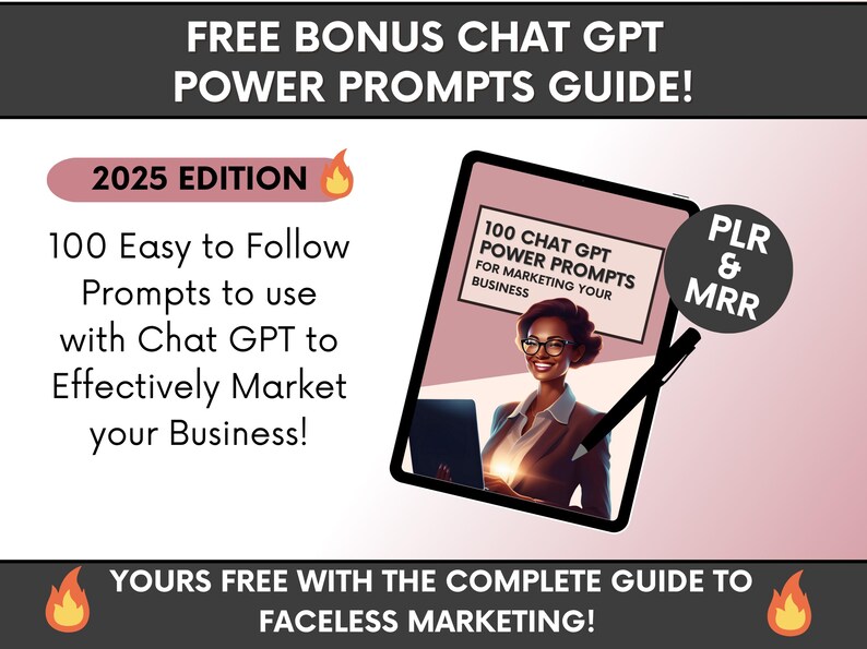The Complete Guide To Faceless Digital Marketing Ebook with PLR and MRR, Learn and Resell Done-For-You Faceless Marketing Course image 11