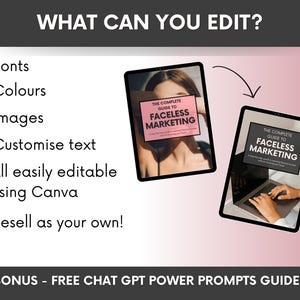 The Complete Guide To Faceless Digital Marketing Ebook with PLR and MRR, Learn and Resell Done-For-You Faceless Marketing Course image 7