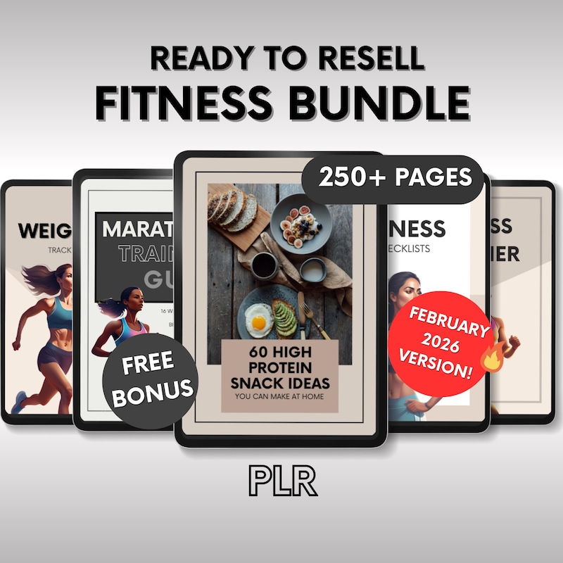 Mini Fitness Guide - Etsy