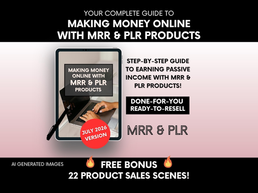 Your Guide to Making Money Online With MRR and PLR Digital Products ...