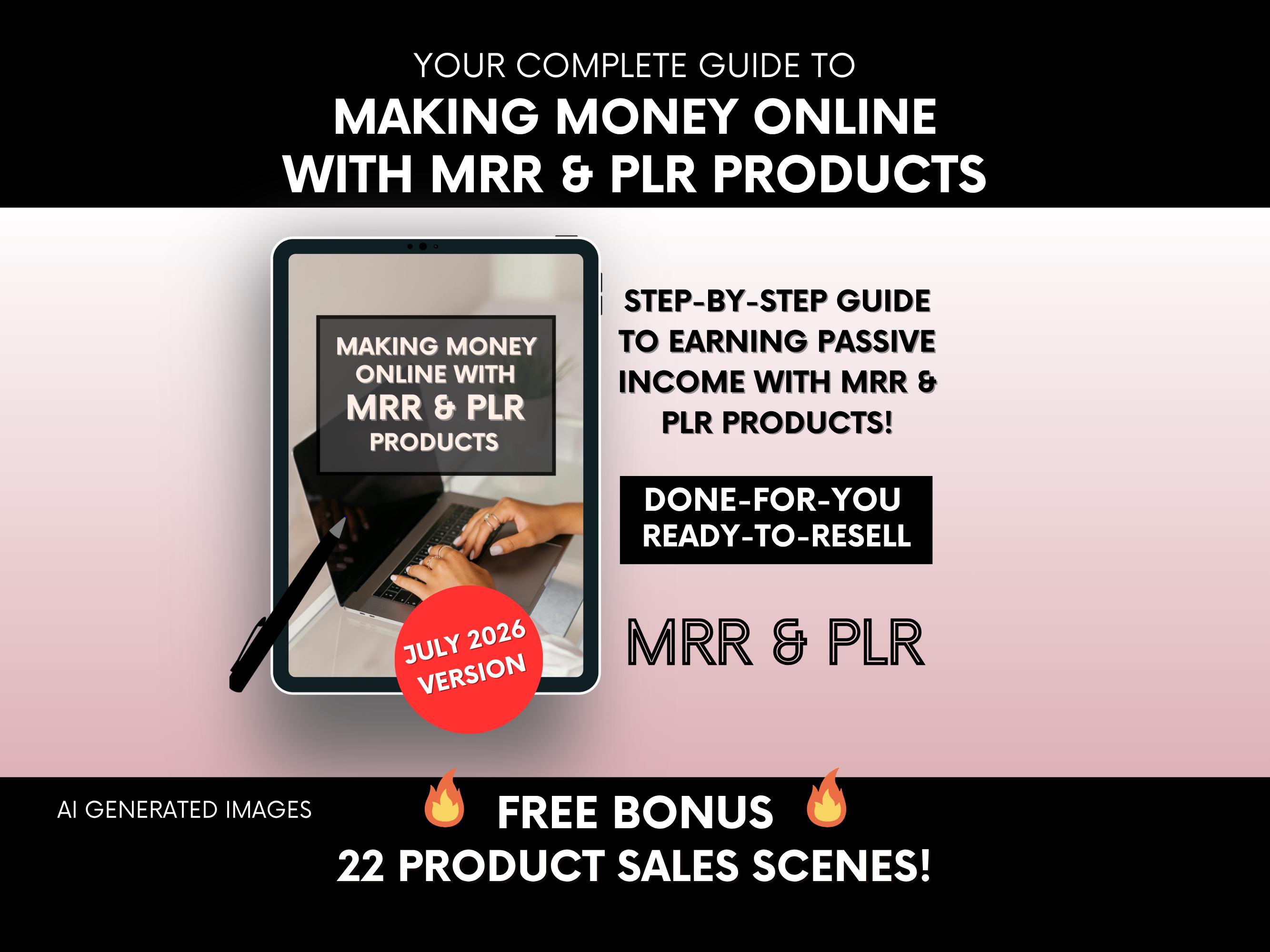 Your Guide to Making Money Online With MRR and PLR Digital Products ...