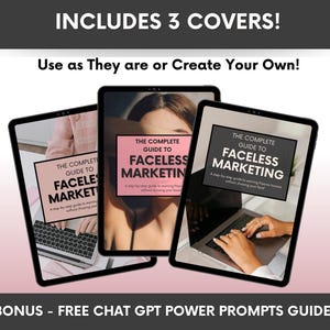The Complete Guide To Faceless Digital Marketing Ebook with PLR and MRR, Learn and Resell Done-For-You Faceless Marketing Course image 5