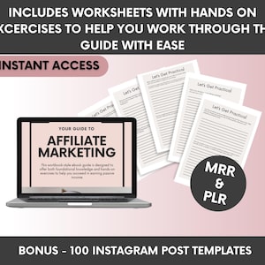 Your Guide to Affiliate Marketing Ebook with PLR & MRR, Affiliate Marketing MRR Guide, Done-For-You Digital Marketing Guide image 4