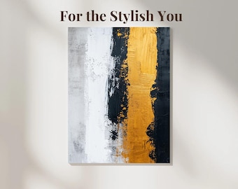 Japandi Minimalist Neutral Abstract Painting - Japandi Collection Wall Art - Perfect For Gallery Wall Decor