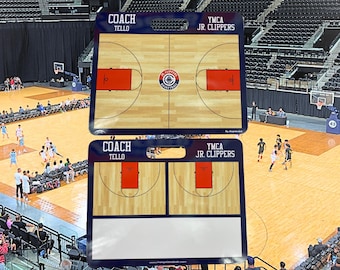 Personalized High School Basketball Coach Gift, Custom Magnetic Tactic Board, End of Season Gift, Team Supplies, Whiteboard for Coach