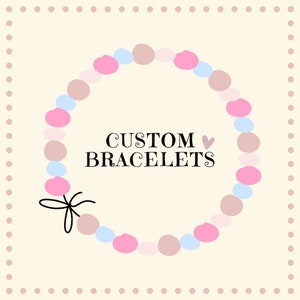 Pulsera de amistad personalizada