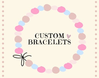Bracciale dell'amicizia personalizzato