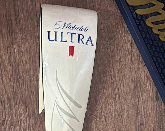 Michelob ULTRA Beer Tap Handle: Sleek Bar Decor, 12" Tall