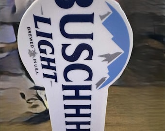 Buschhhhhhh Light Tap Handle – "Cold & Smooth" Kegerator Bar Pull – USED