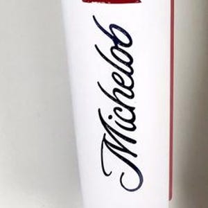 NEW Michelob Ultra Ribbon Logo Beer Tap Handle – 12” Tall – Brand New in Box!