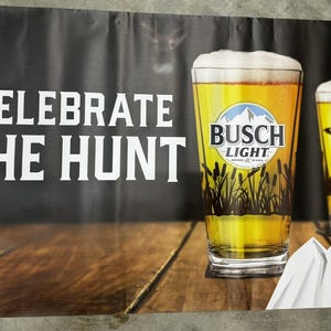 NEU Busch / Busch Lite Jagd - Celebrate the jagd 2 x 3 ft Banner