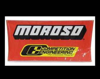 Moroso x Competition Engineering Banner – 3x5ft Garage & Mancave Power Display