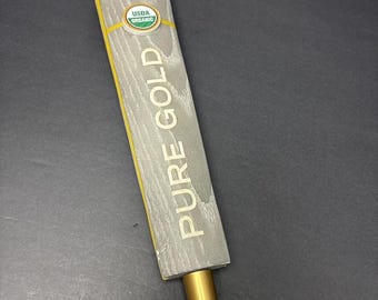 Michelob Ultra Pure Gold Organic Beer Tap Handle - USDA Organic - Bar Decor, Man Cave, Beer Collectible