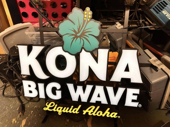 Kona Big Wave Iconic LED Sign – 22