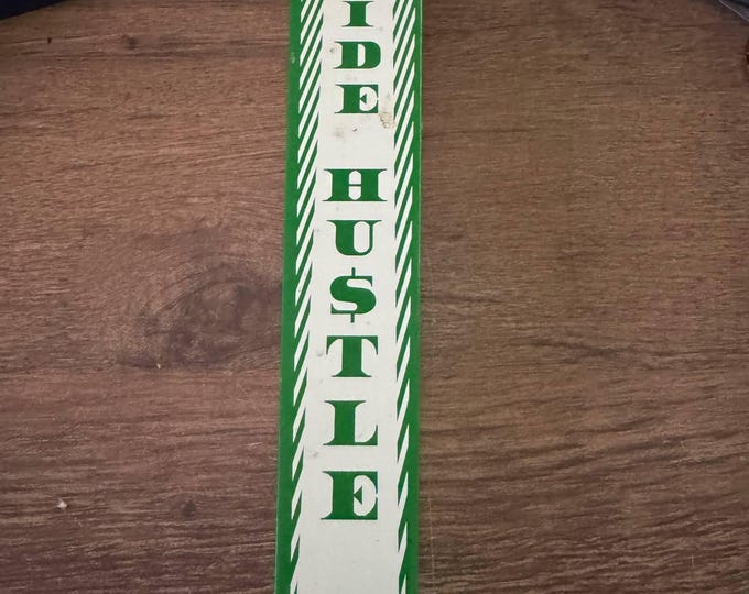 RARE Side Hustle Beer Tap Handle – One of a Kind – Used