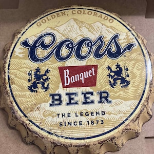 Vintage Coors Signs - Etsy