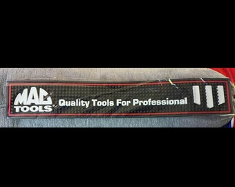 MAC Tools Bar Mat – “Quality Tools For Professional” Rubber Counter Mat – Garage or Man Cave Decor – New