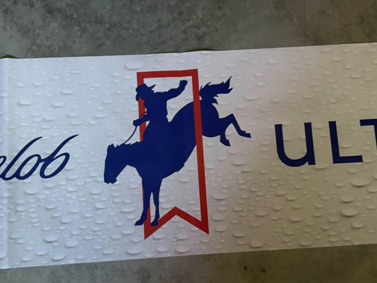 Michelob Ultra Welcome Rodeo Fans Banner – 14.5
