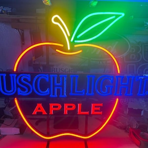NEW MASSIVE Limted Edition Busch Light Apple Brighten Your Space with the Bold Look of Busch Light Apple!