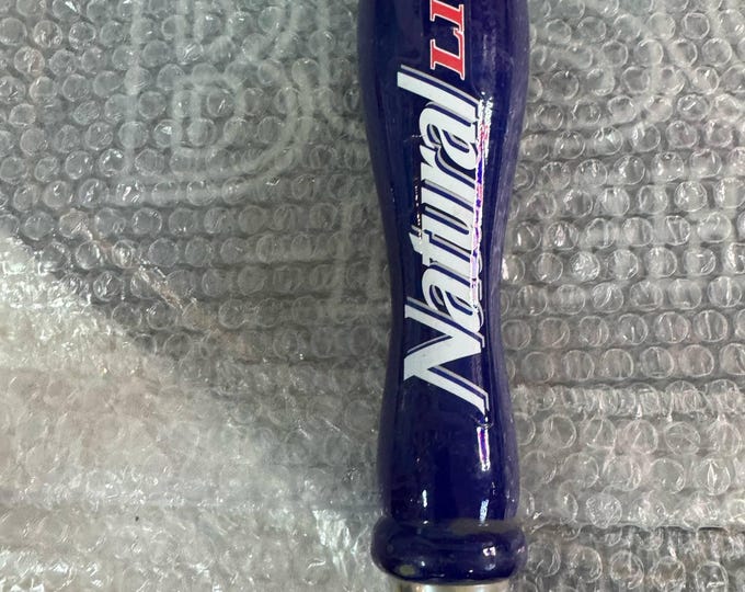 Used Natural Light Beer Tap Handle - Authentic "Natty Light" Bar Decor