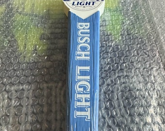 Busch Light Wood Grain Tap Handle – Vintage Style Bar Pull – USED