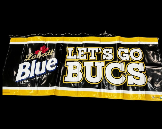 Labatt Blue Let’s Go Bucs New Old Stock 3x8ft