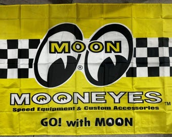 Mooneyes Flag This Beautiful 3x5ft Banner Is Ready For A New Home