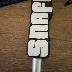 RARE SNAFU Beer Tap Handle – Rare Custom Draft Pull – Used – Man Cave Bar Decor