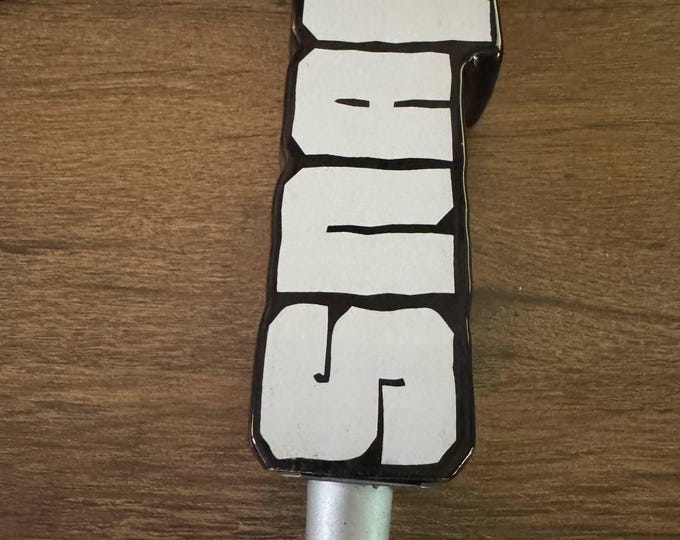RARE SNAFU Beer Tap Handle – Rare Custom Draft Pull – Used – Man Cave Bar Decor