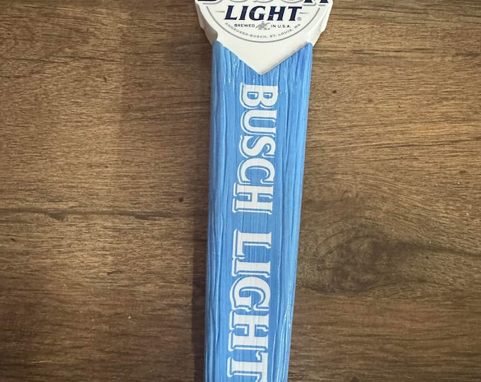 Busch Light Beer Tap Handle 11 Inch | Mancave Decor | Bar Tap Handle | Beer Lover Gift | Home Bar Kegerator |  Collectible Christmas Gift
