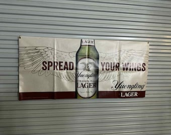 Yuengling Spread Your Wings Banner 24"x52" Beer Sign Bar Decor Man Cave