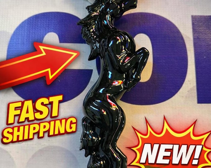 Rare Busch Light Stallion Tap Handle 10.5” Tall Beer Tap Handle | Anheuser Busch Bar Decor | Mancavedecor Collector Tap