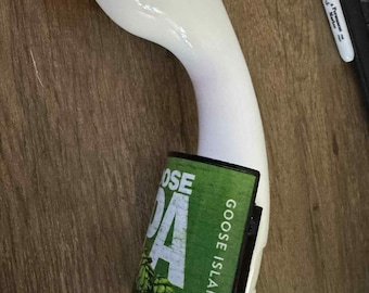 Goose Island IPA Beer Tap Handle – Used Collectible Bar Decor – Craft Beer Tap Lever