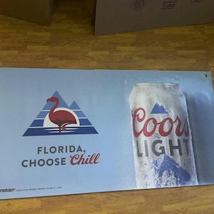 Coors Light Banner - Etsy