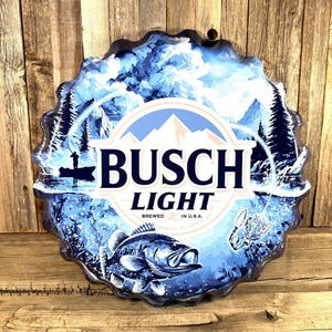 Busch Light Bass Fishing - Etsy