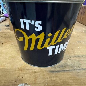 It’s Miller Time Miller Lite Beer Bucket – Classic Bar & Party Essential