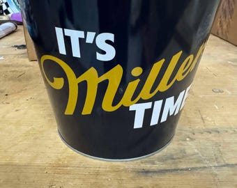 It’s Miller Time Miller Lite Beer Bucket – Classic Bar & Party Essential