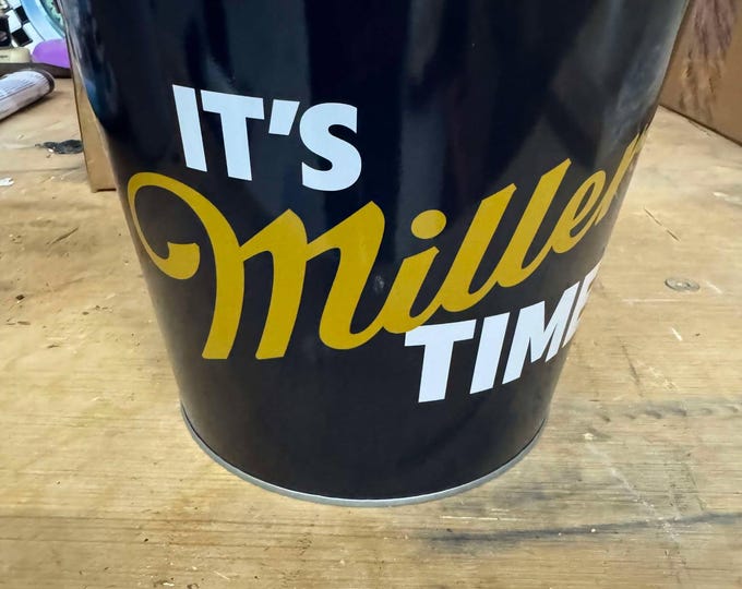 It’s Miller Time Miller Lite Beer Bucket – Classic Bar & Party Essential