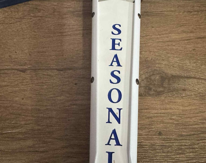 Samuel Adams Seasonal Beer Tap Handle – 13" Bar Tap Pull – Classic Brewery Collectible – Used