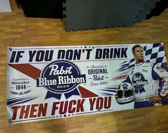 Pabst Blue Ribbon Neon Sign, Pabst Blue Ribbon Logo Sign, Pabst