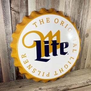 Beer Miller Lite Wall Signs - Etsy