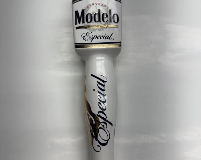 Modelo Cerveza Especial Beer Tap Handle – Lion Topper– Bar Top Kegerator Pull