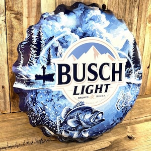 Busch Light Bass Sign - Etsy