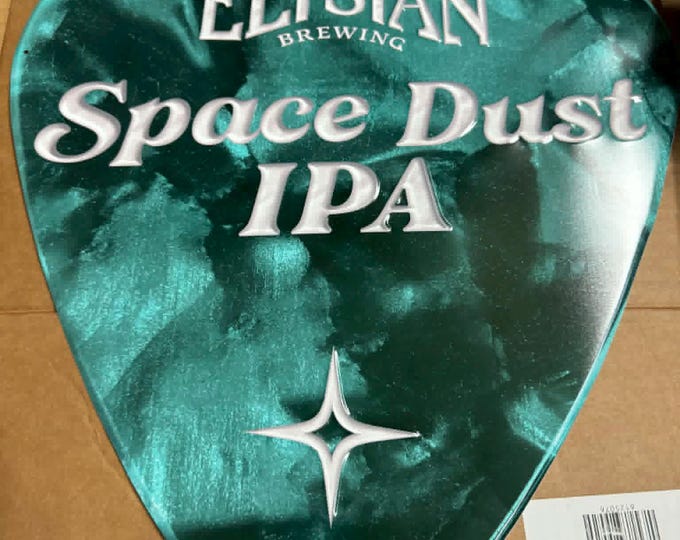Elysian Space Dust IPA Tin Sign 20” Tall Craft Beer Wall Decor Bar Mancavedecor Brewery Sign