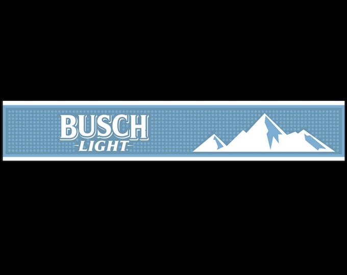 Busch Beer Professional Bar Mat Spill Mat Rail Drip Mat