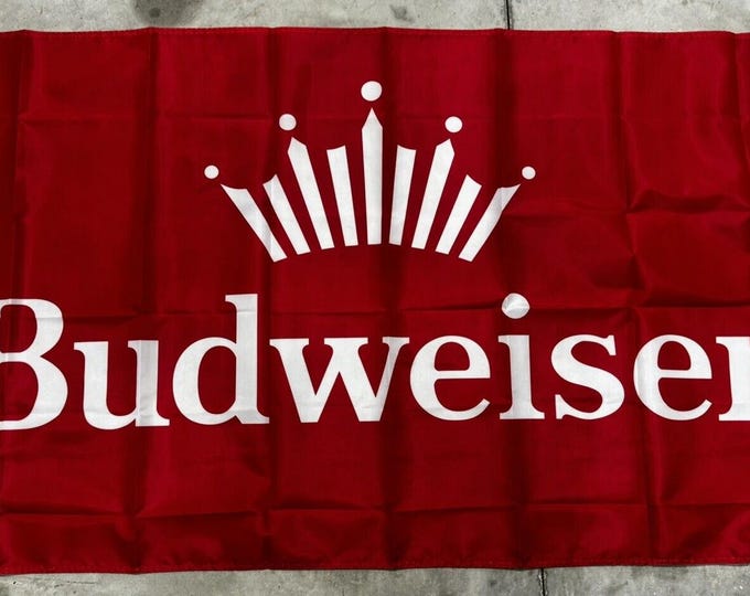 Beautiful Budweiser  3x5 Flag  Brand New