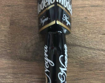 Modelo Negra Beer Tap Handle – Cerveza Modelo Mexico – Used Bar Kegerator Short Tap Handle
