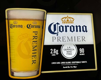 Awesome Corona Premier Back-Lit & LED Sign – 20"x15"