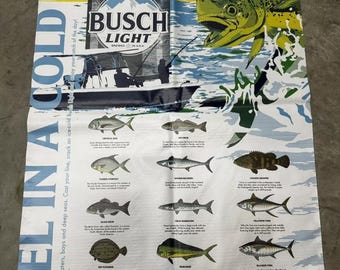 Flash Sale* NEW Busch / Busch Lite Reel Saltwater Edition Outdoor Banner “2x3ft